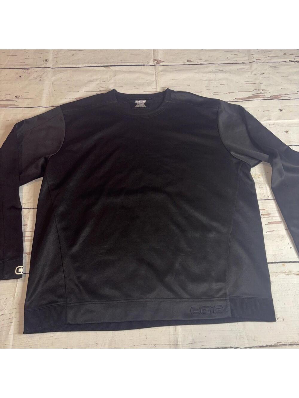 Ogio Black Mens Long sleeve Pullover XXL (A5)